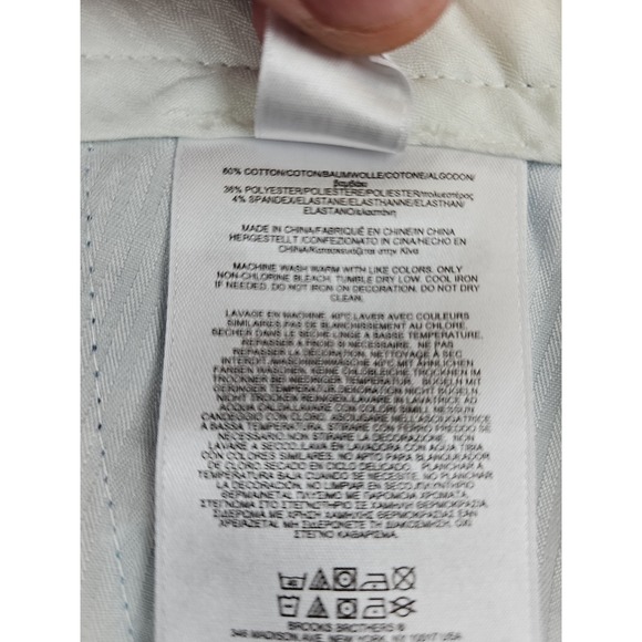 Brooks‎ Brothers Golf Shorts Plaid Performance Stretch Flat Front Men's Size 36 - Picture 5 of 7